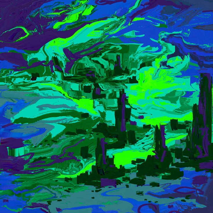 Cities - HEAVYPAINT phone doodle