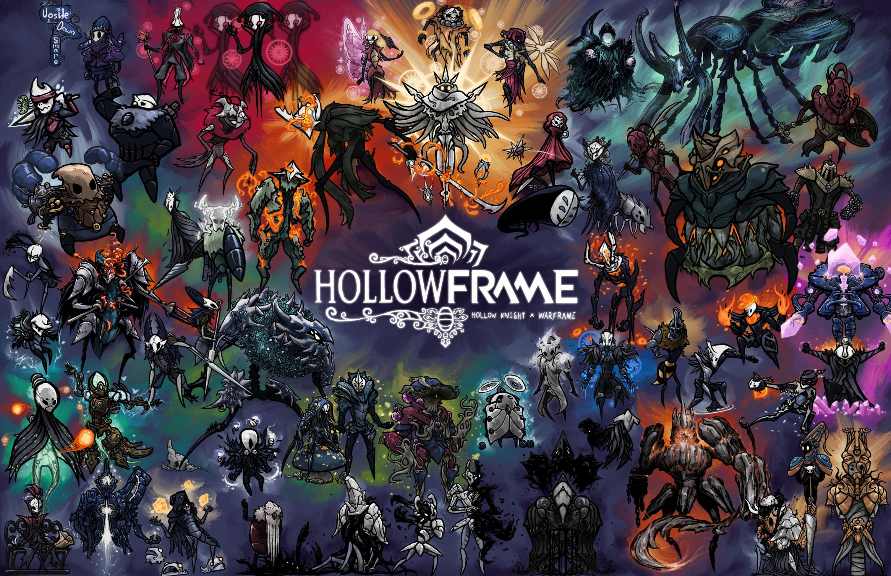 Hollowframe 55 - May 2024 Zine Poster